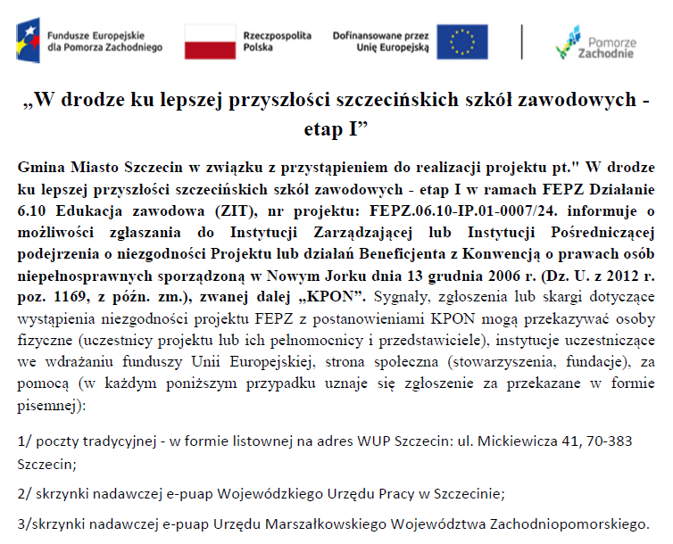 w drodze lepszej przyszłości